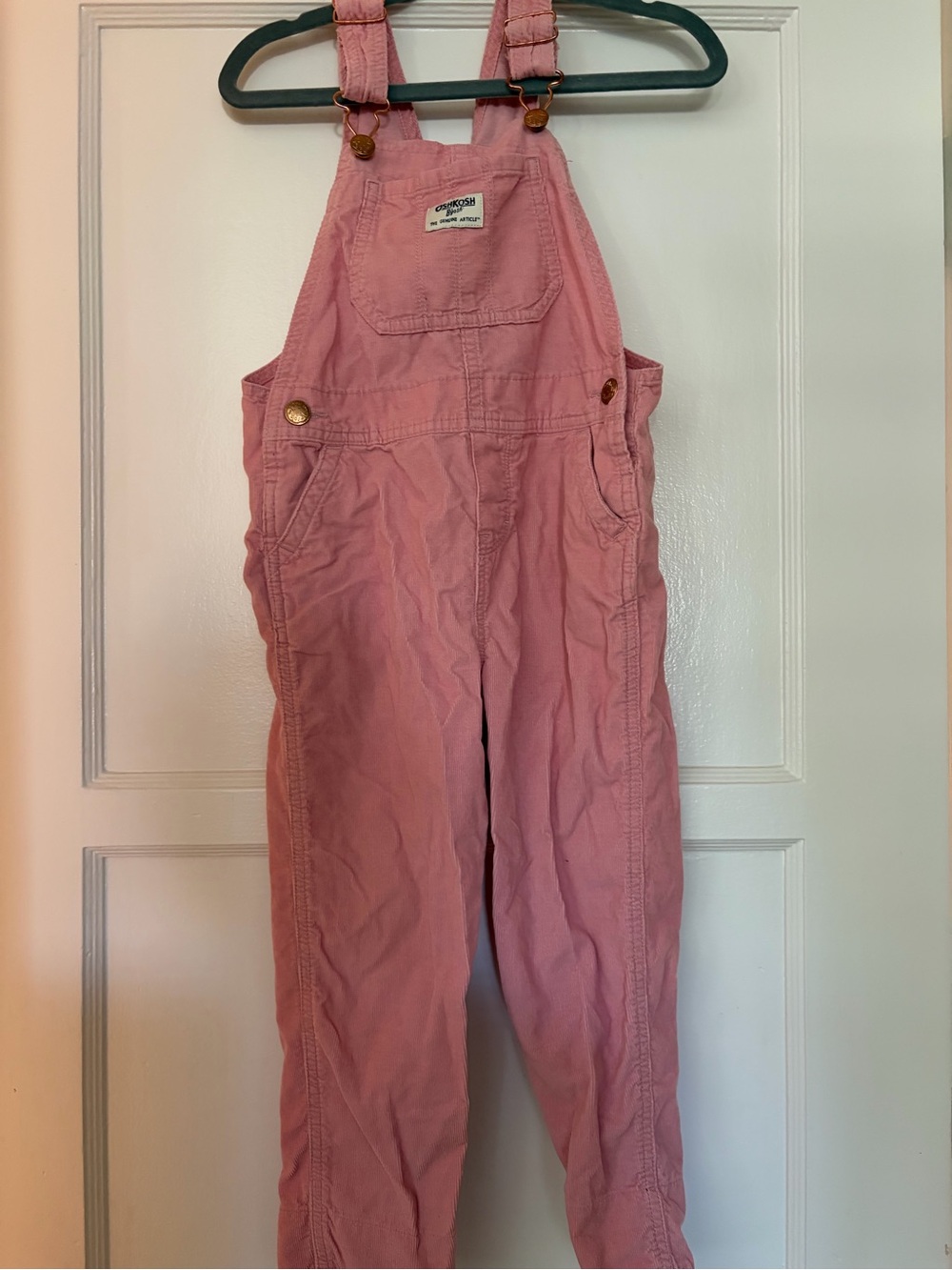 Kids Pink Osh Kosh Overalls